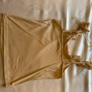 Vintage Y2K Wet Seal Tan Cotton top